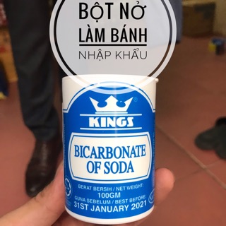 Bột nở làm bánh (120g) - Baking SoDa dành cho thực phẩm(hộp xanh) tp Minh Duyên