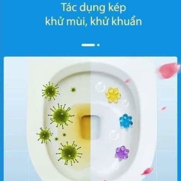 Gel Khử Mùi Bồn Cầu COZYBIN, Gel Thơm Khử Mùi Bồn Cầu Dạng Thạch