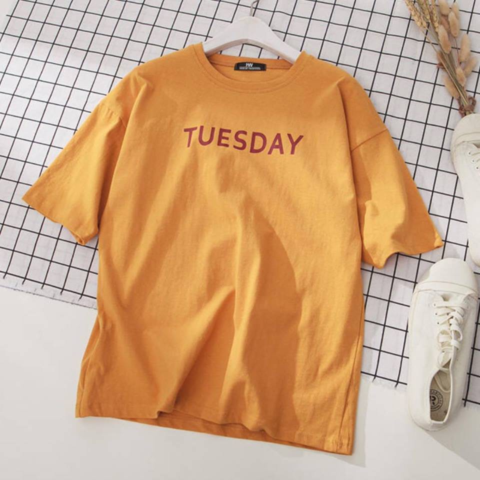 Áo overtee days of week FOX unisex