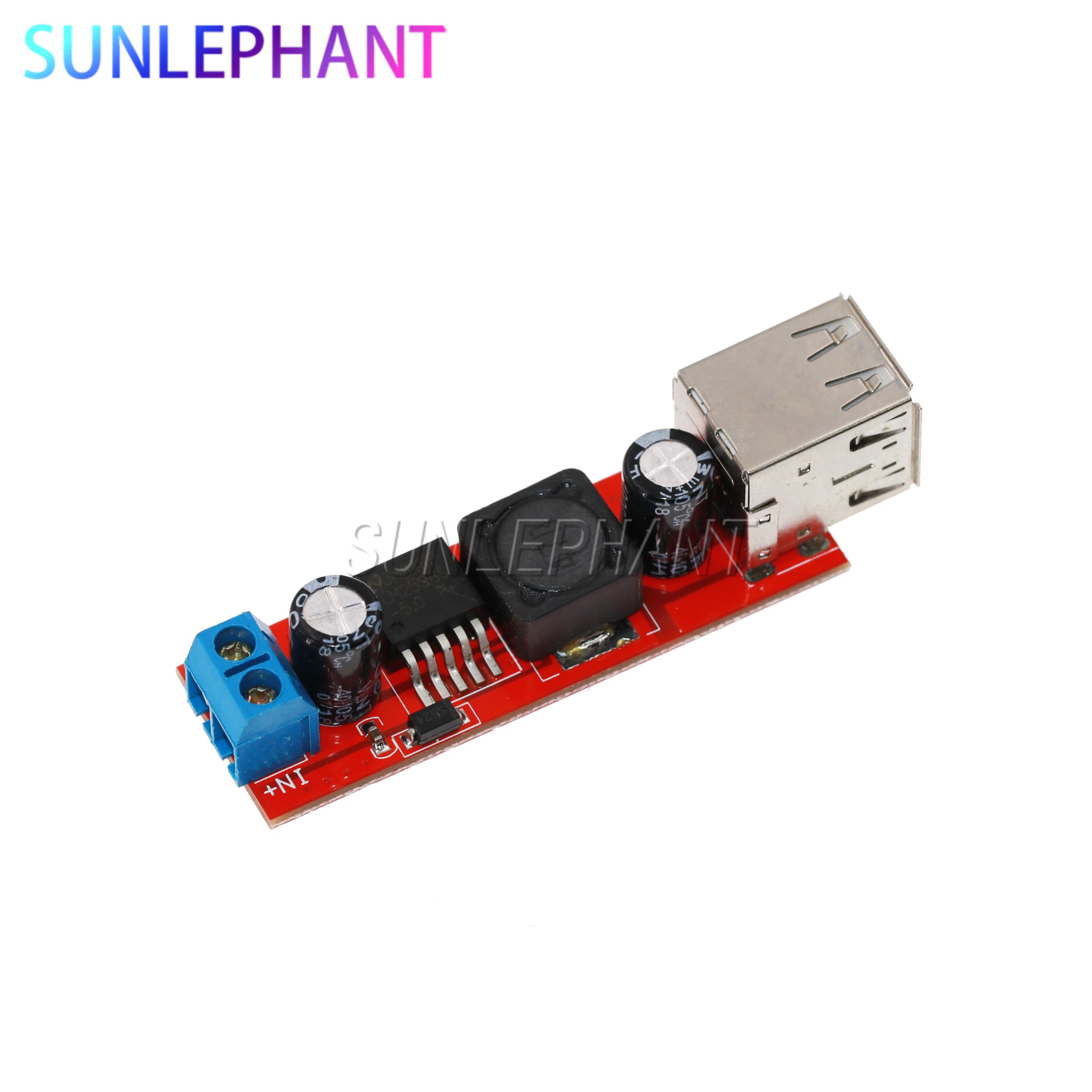 POWER Mô Đun Chuyển Đổi Nguồn Điện Usb 9v / 12v / 24v / 36v Lm2596S 5v Dc-Dc Cho Xe Hơi | BigBuy360 - bigbuy360.vn