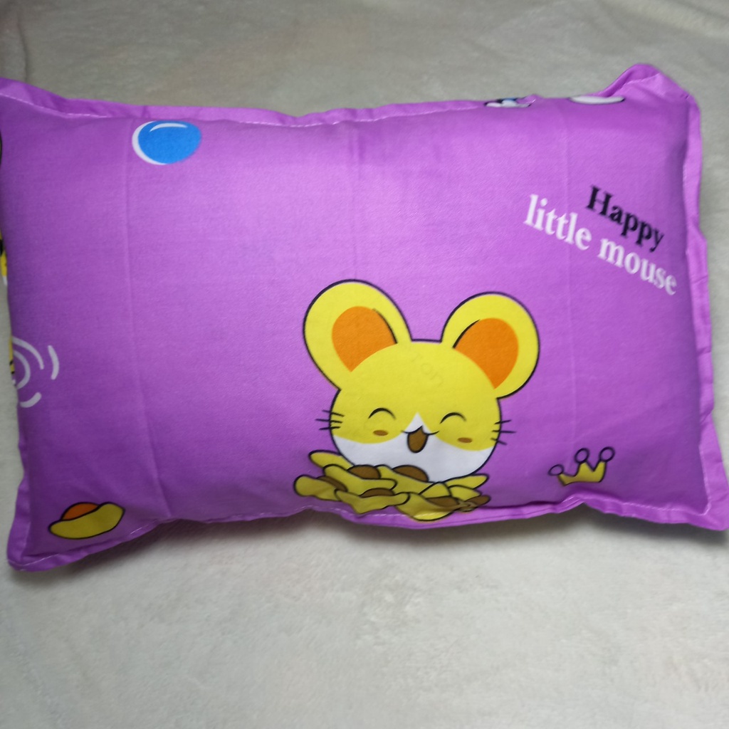 Gối bông cho bé cottong poly cho bé trai bé gái siêu đáng yêu