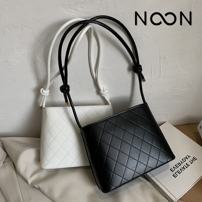 Túi đeo vai NOON ô trám quai túi độc đáo có thể điều chỉnh NB13