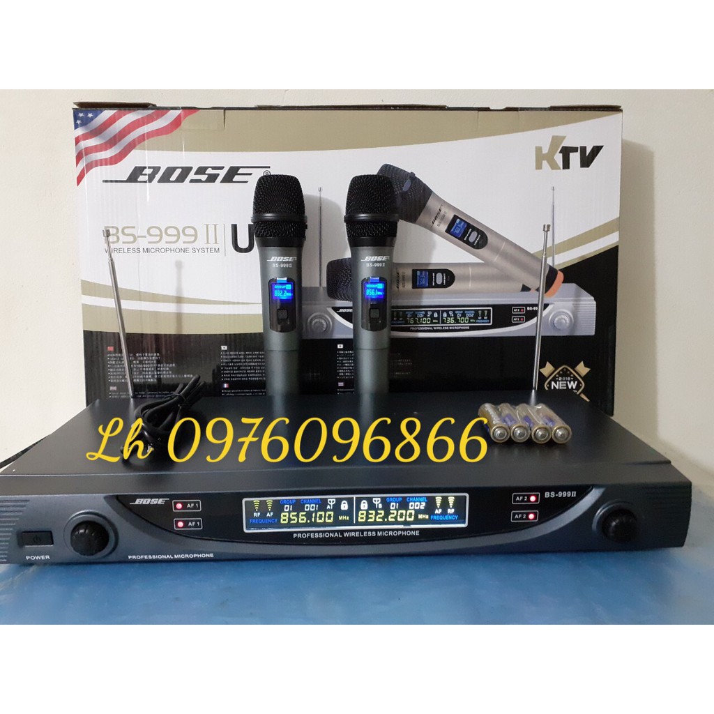MICORO KHÔNG DÂY BS 999II