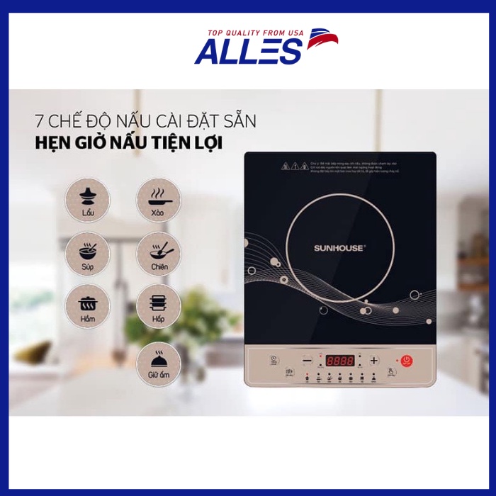 Bếp từ đơn sunhouse SHD6149