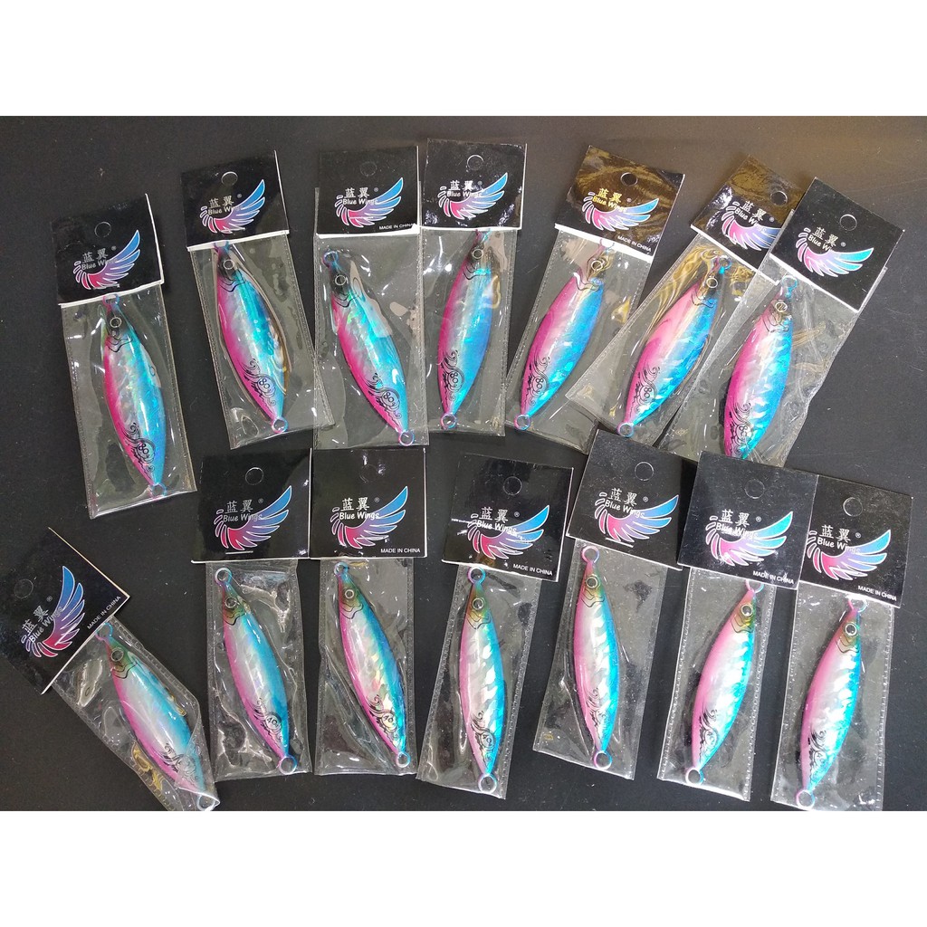 Combo 2 Con Mồi Câu Jig Blue Wings