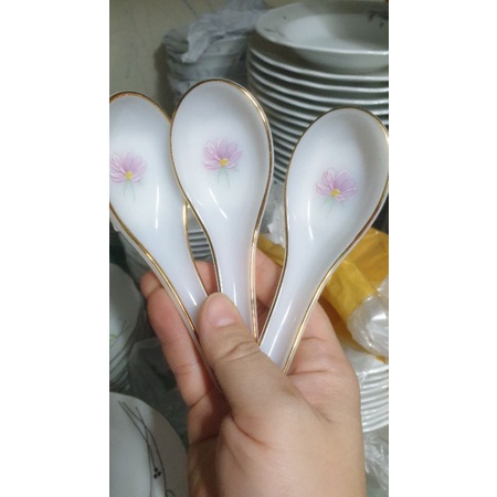 Thìa súp thuỷ tinh ngọc cao cấp USA Home Set, nhập khẩu chính hãng, an toàn cho