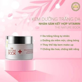 Kem dưỡng trắng da nhân sâm