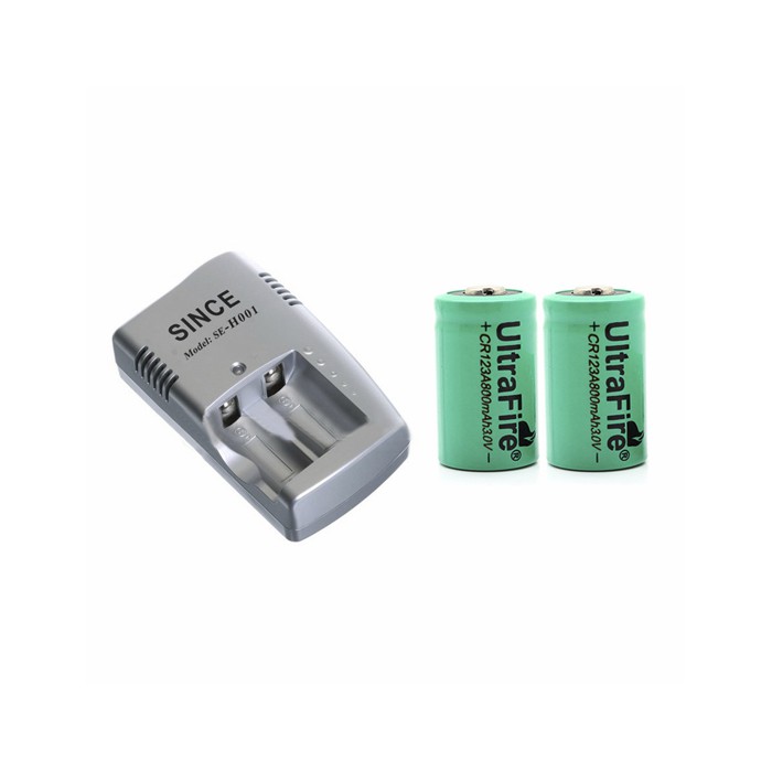 COMBO 2 PIN SẠC CR2 + 1 SẠC