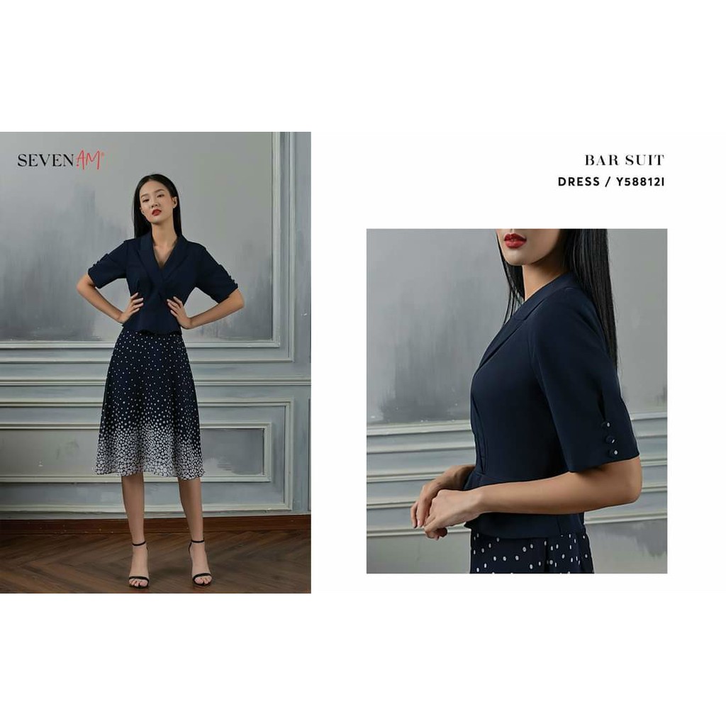 Đầm xòe  hãng SEVEN.AM sale rẻ