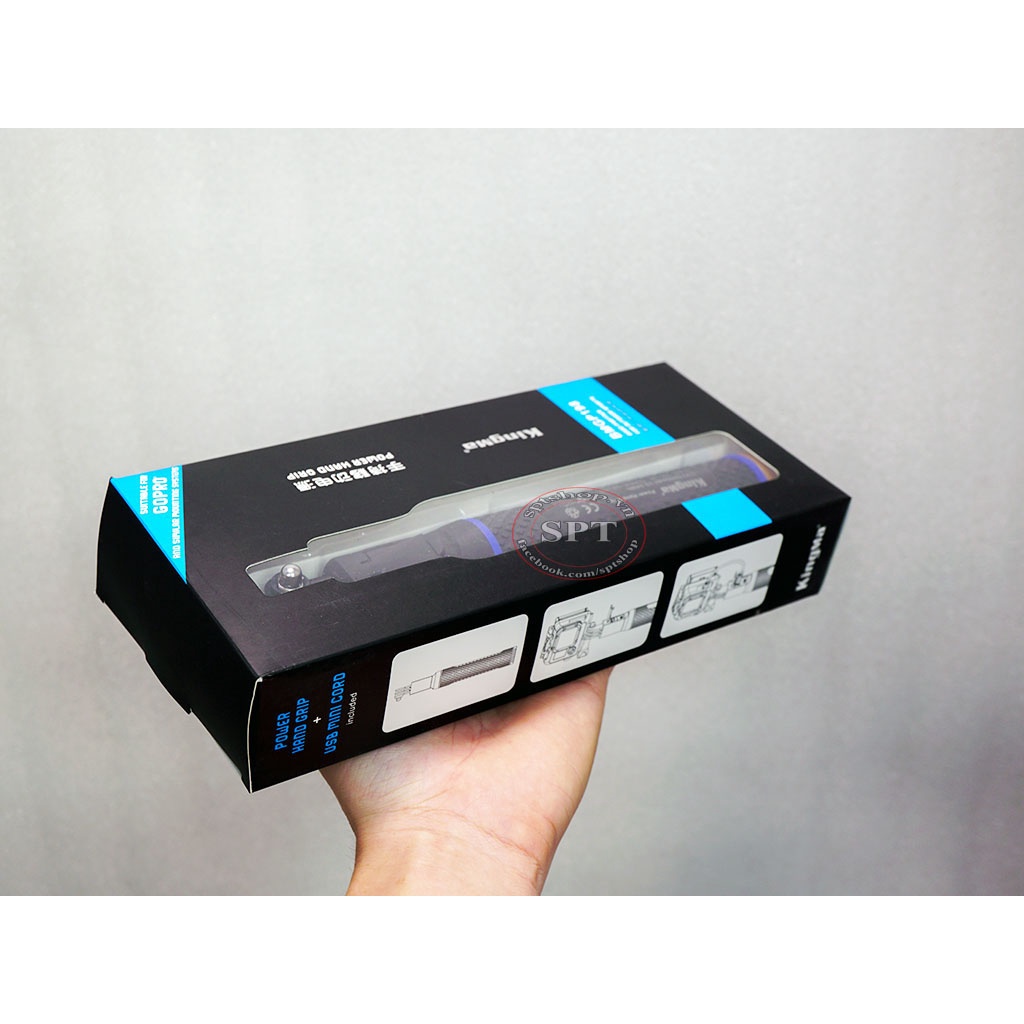 Gậy cầm tay kiêm sạc dự phòng cho GoPro Kingma dung lượng 5200mAh
