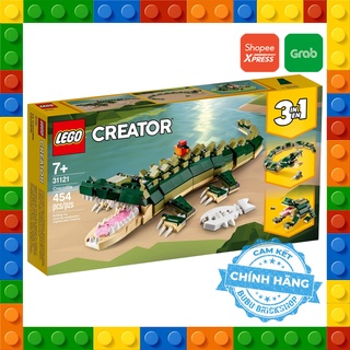 Lego creator 31121 - crocodile - bộ xếp hình lego cá xấu