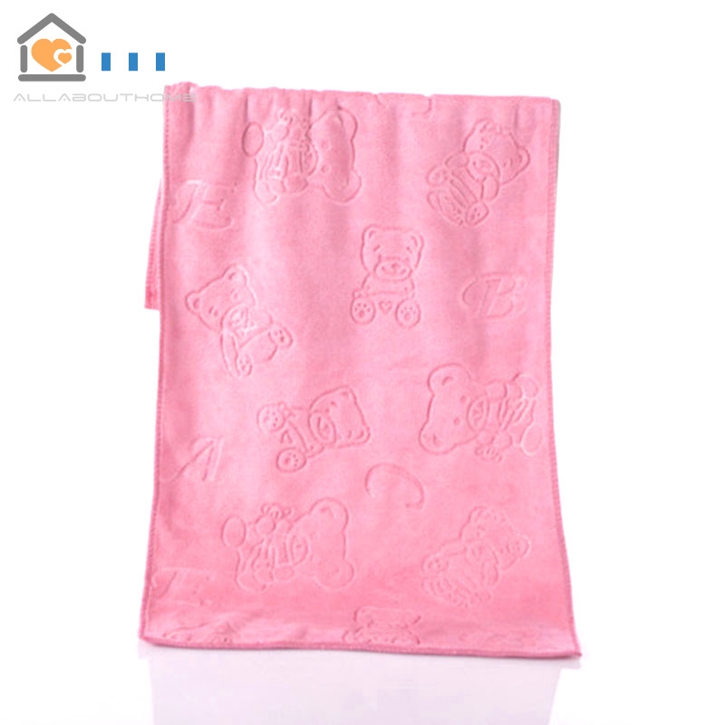 MICROFIBER (Mua 1 Tặng 1) Khăn Tắm Vải Sợi Nhỏ Dày Mềm Mại Thấm Hút Tốt