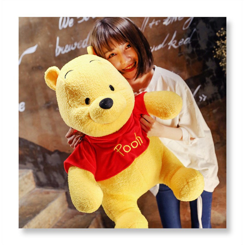 Gấu Bông Pooh Đủ Kích Thước - Chất Liệu Mềm Mịn Cao Cấp - Best Bear Shop