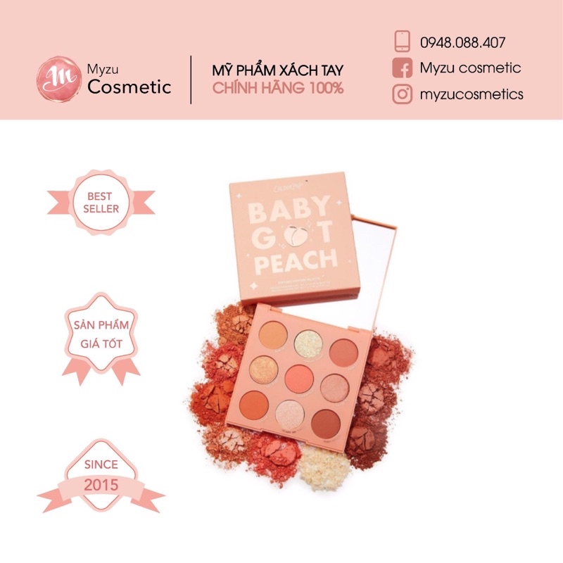 Bảng mắt Colourpop Baby Got Peach