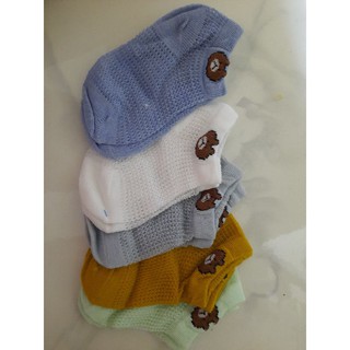 Set 5 đôi tất lưới mỏng cho bé size M (1y -3y)