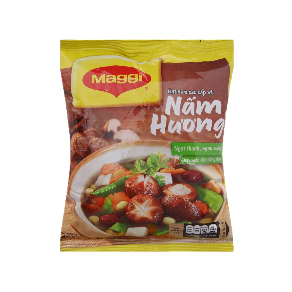 Hạt nêm cao cấp vị nấm hương Maggi gói 450g