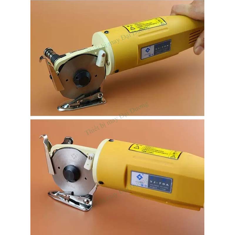 Máy Cắt Vải Cầm Tay mini LEJIANG 70 nhỏ nhẹ tiện lợi cắt nhiều loại vải