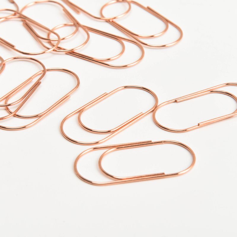 Set 20 Kẹp Giấy Kim Loại 50mm Kẹp Ảnh / Kẹp Sách Tiện Lợi