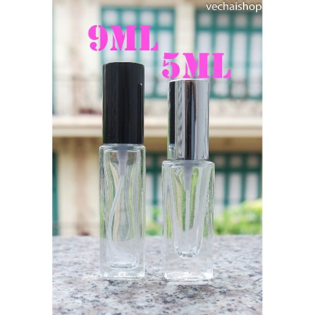 Lọ chiết dài 5ml (Vỏ chiết nước hoa/Ống chiết nước hoa/Chai chiết nước hoa)