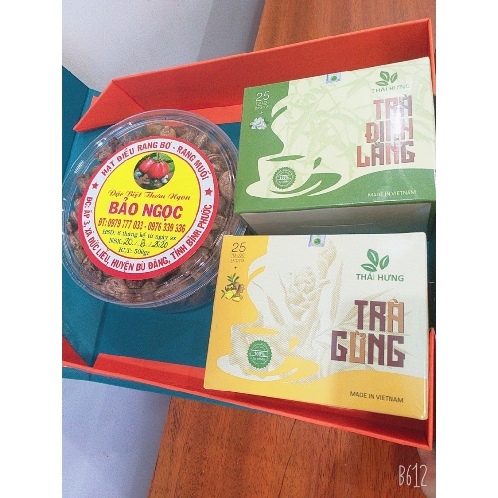 Trà Đinh Lăng Thái Hưng An Thần Ngủ Ngon Giảm Hội Chứng Tiền Đình Hộp 25 Túi Lọc Có Dây Nhúng 62.5g