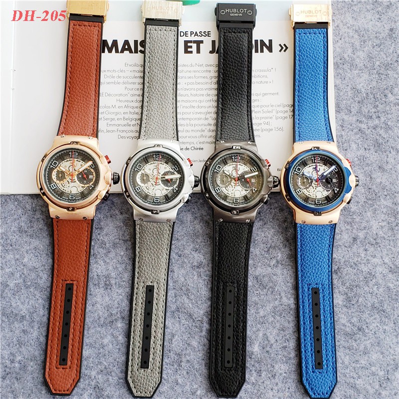 Đồng hồ nam Hublot bản sport Ferari cao cấp hộp hãng bảo hành 12 tháng DH205 | BigBuy360 - bigbuy360.vn