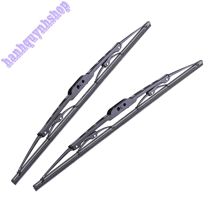 Gạt mưa ô tô xương sắt gạt siêu sạch đủ kích thước từ 35cm đến 65cm ( giá bán 1 thanh)