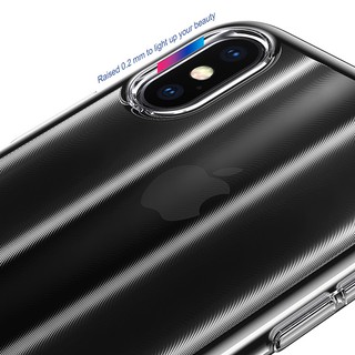 [TẶNG CƯỜNG LỰC] ỐP LƯNG IPHONE X BASEUS AURORA CHÍNH HÃNG