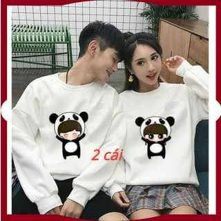 Áo thu đông đôi gấu