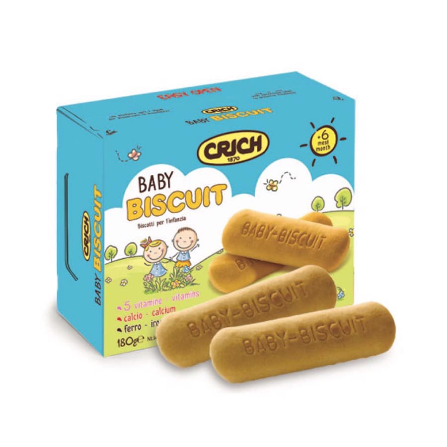 Bánh ăn dặm cho bé CRICH BABY BISCUIT 6m+