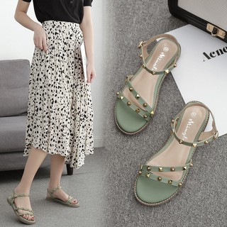 Casual sandals versatile net red girl students fashion going out women's sandals