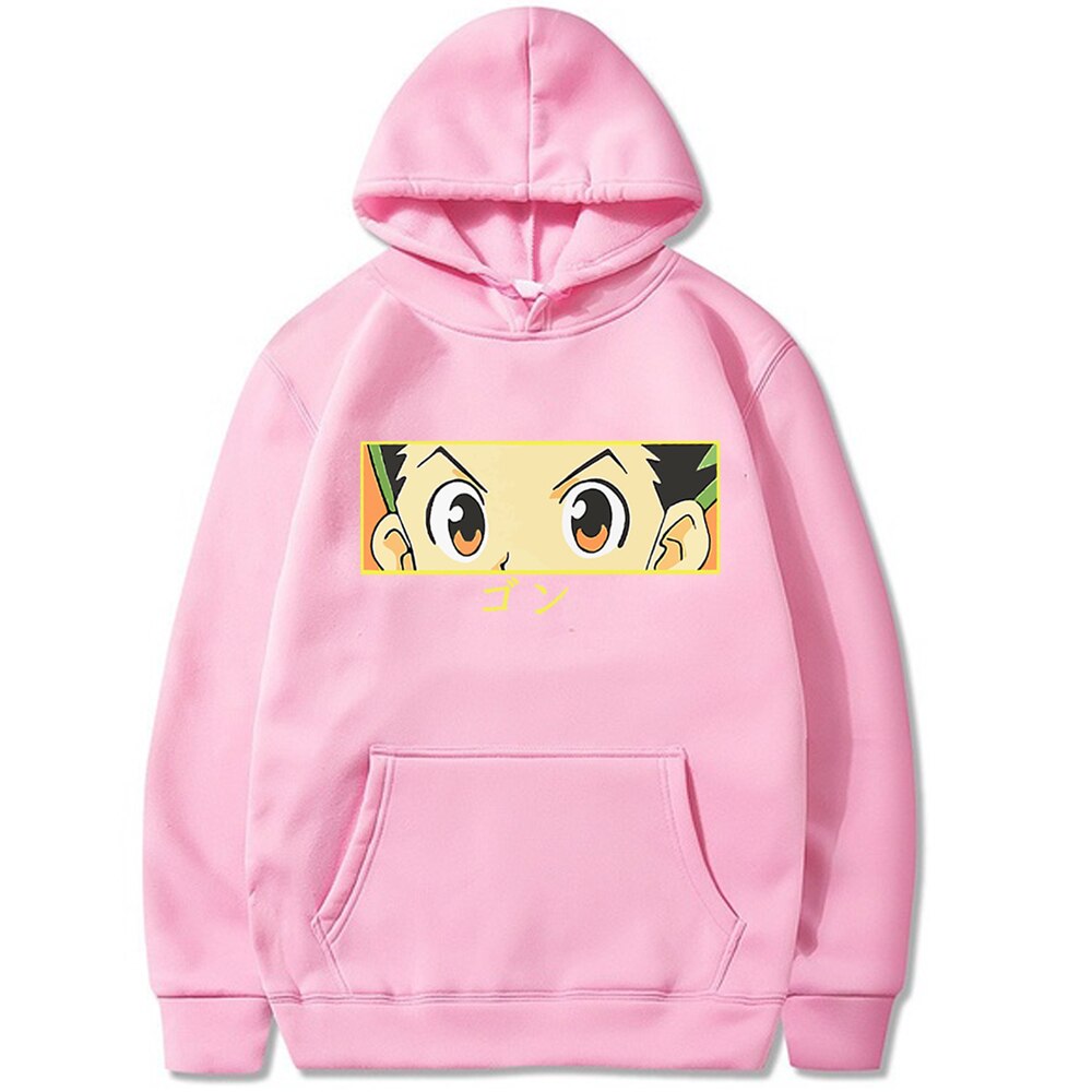 Áo Hoodie tay dài in hình anime Hunter X Hunter Killua Gon Eyes cá tính cho nam nữ | BigBuy360 - bigbuy360.vn