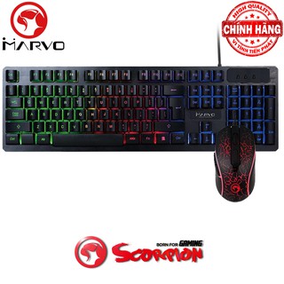 Bộ bàn phím chuột Marvo KM408
