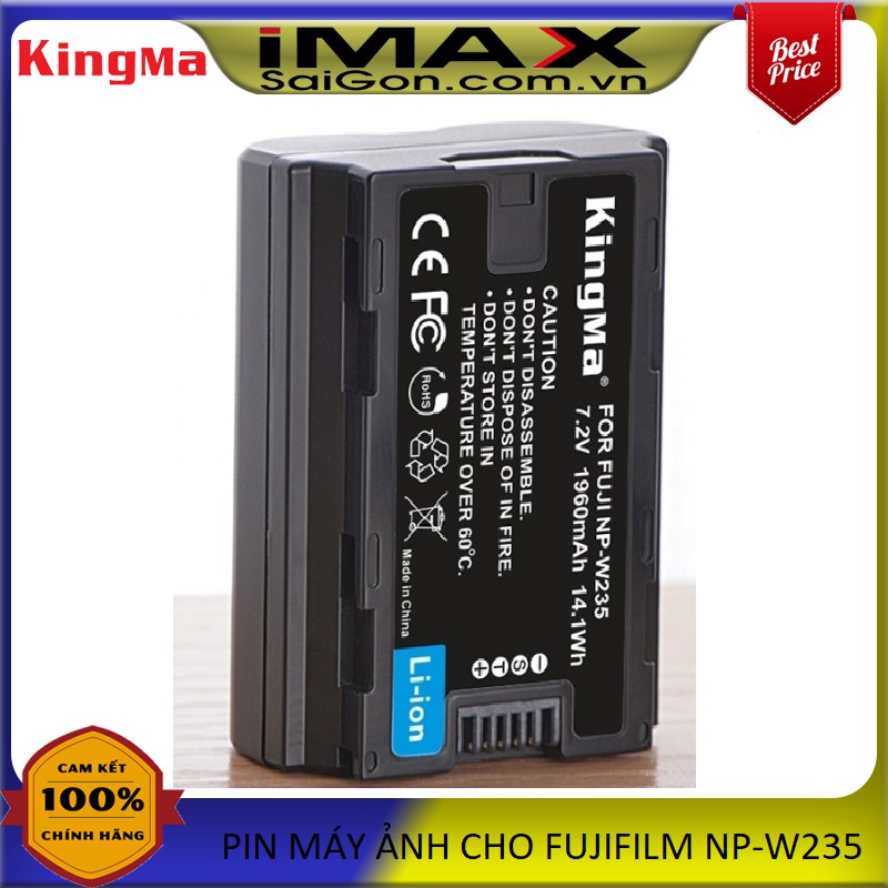 PIN SẠC MÁY ẢNH KINGMA CHO FUJIFILM NP-W235