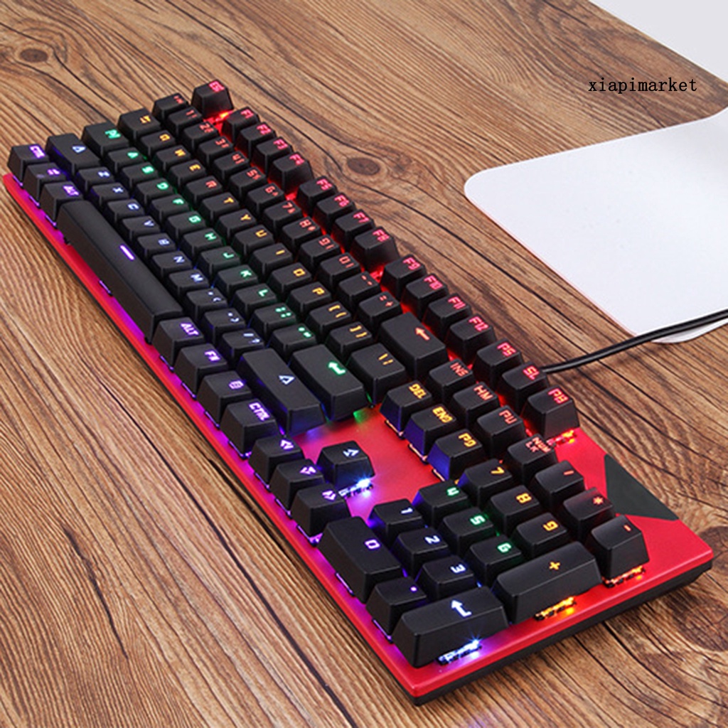 LOP_K200 104 Keys Backlight Wired Gaming Mechanical Keyboard Computer Accessory