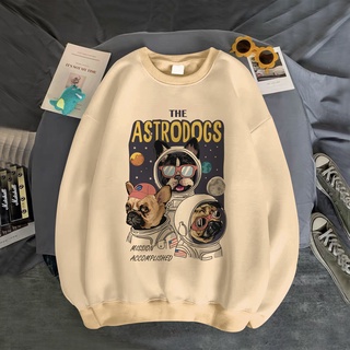 Áo Sweater UNISEX Nỉ Cổ Chui In
