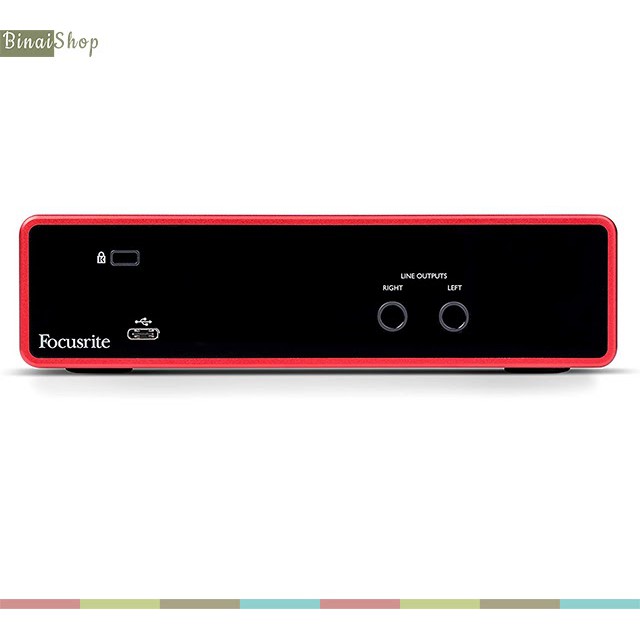 Sound card thu âm Focusrite Scarlett 2i2 Gen 3