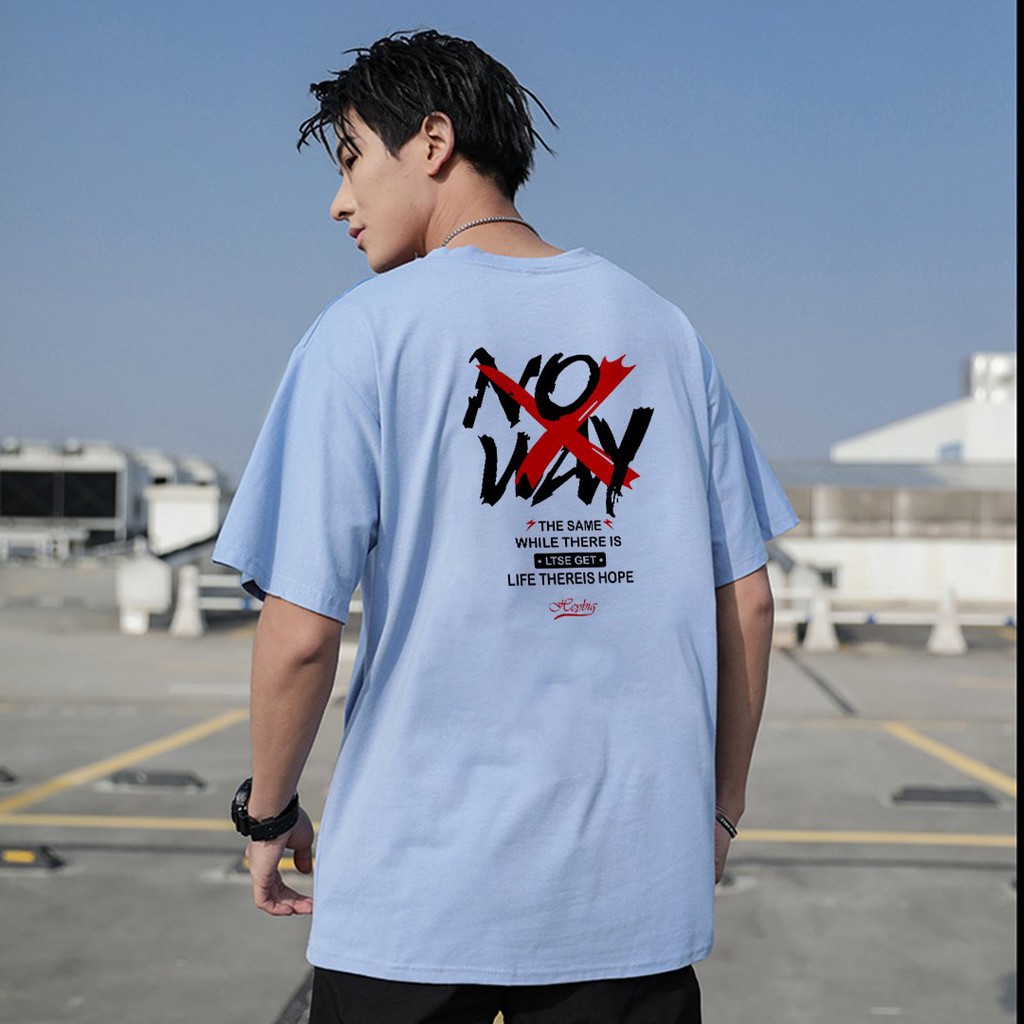 Áo Thun Tay Lỡ In Nhiệt X No Way form Unisex nam nữ phong cách Ulzzang - ATIN68 | BigBuy360 - bigbuy360.vn