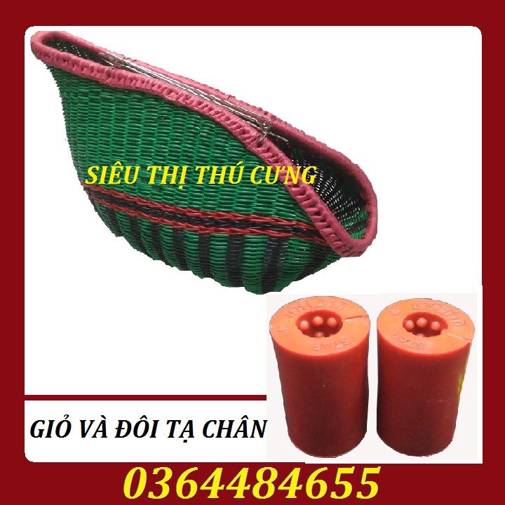 GIỎ VẬN CHUYỂN GÀ- GIỎ XÁCH GÀ QUAI XIÊN INOX TẶNG KÈM ĐÔI TẠ CHÂN