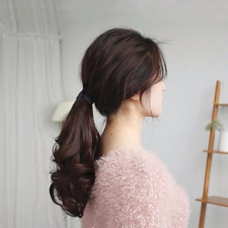 Tóc cột xoăn ngắn c25