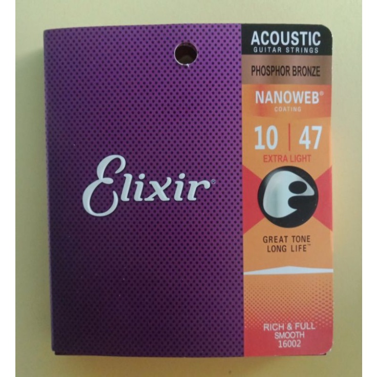 Bộ dây guitar Acoustic Elixir ( 10-47)