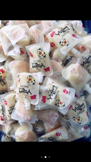 Bịch 10 túi sữa chua yogurt tốt cho sức khoẻ