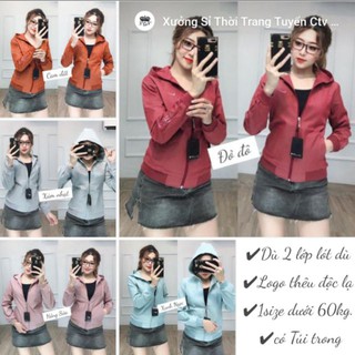 Mua5 tặng1ĐỔI 5SAO- ÁO KHOÁC DÙ 2 LỚP CÓ NÓN LOGO NK THÊU TAY XÉO ĐỘC ĐẸP LẠ.GIÁ SỈ RẺ