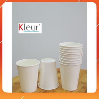 Combo 200 ly giấy trắng 12oz 400ml |kleur paper cup