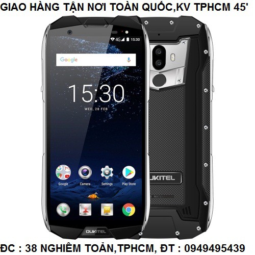 điện thoại oukitel WP5000 chống nước,chống va đập