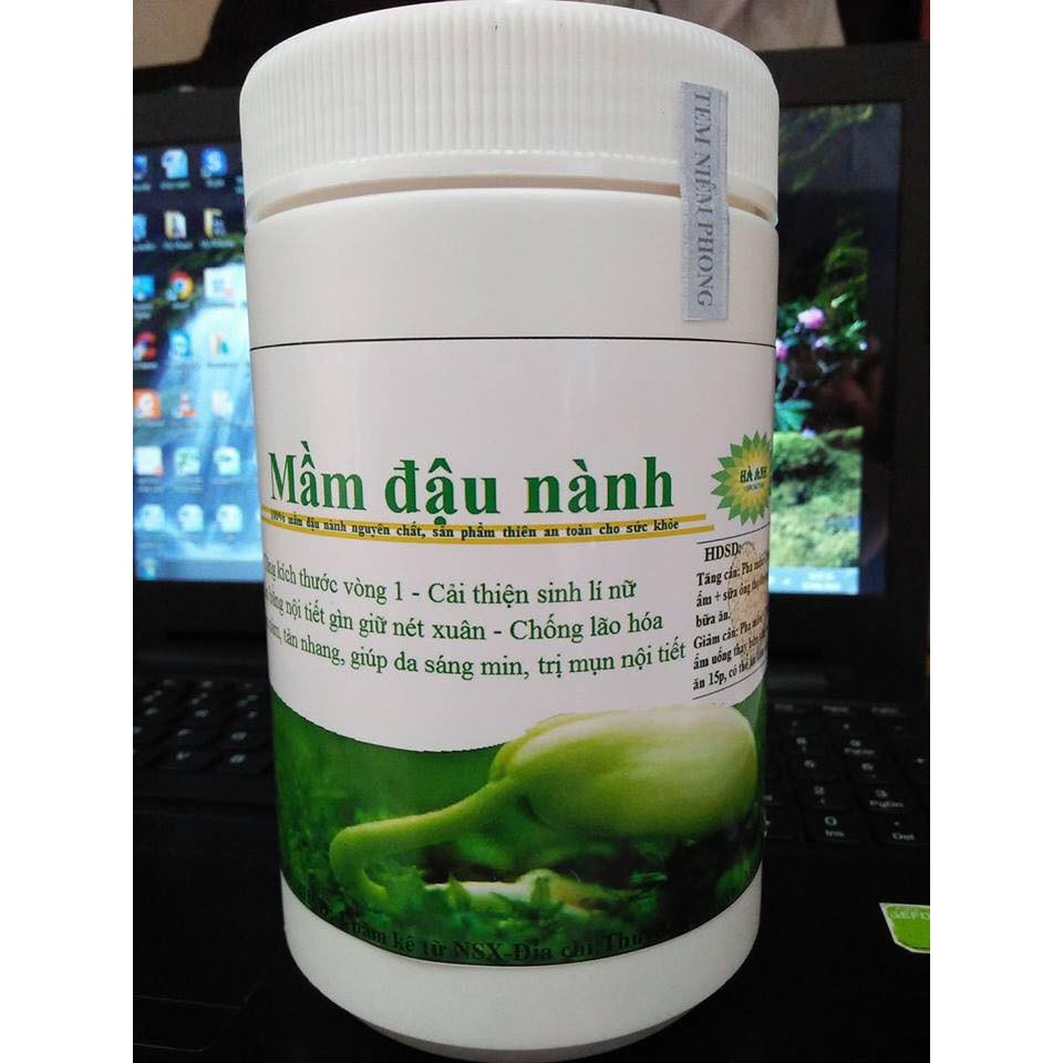 bột mầm đậu nành nguyên sơ Hà Anh 500g/1000g