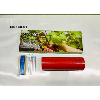 Combo Kìm Ghim Dây Buộc Cành ( Gồm 1 Kìm Buộc Tự Động + 1 Hộp Ghim + 20 Cuộn Dây)