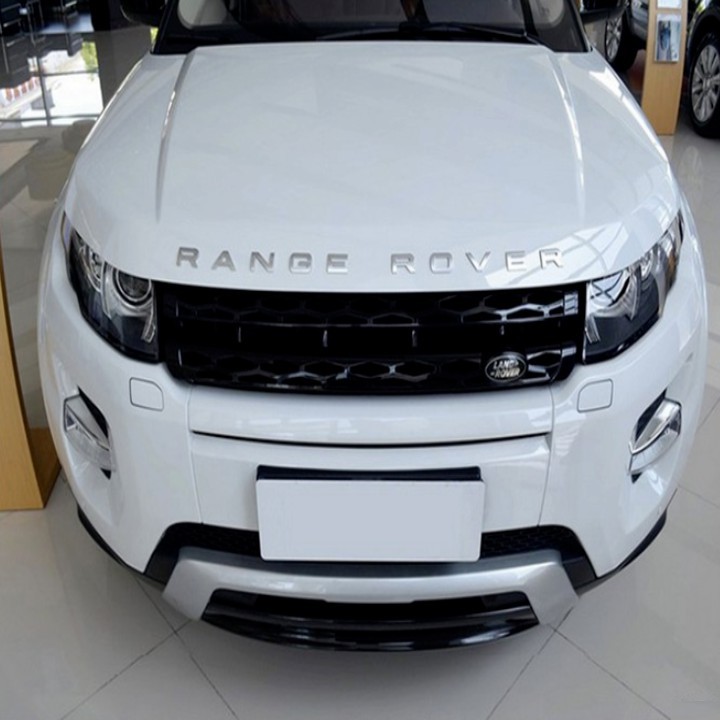 Tem RANGE ROVER chữ nổi 3D trang trí xe hơi 4 màu sang trọng