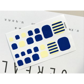 Miếng dán móng chân - Nail Wraps (22 miếng dán khô)