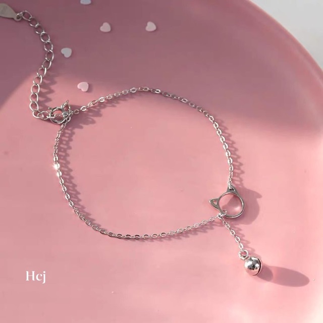 LẮC CHÂN MÈO BẠC TA CAO CẤP - TRANG SỨC BẠC