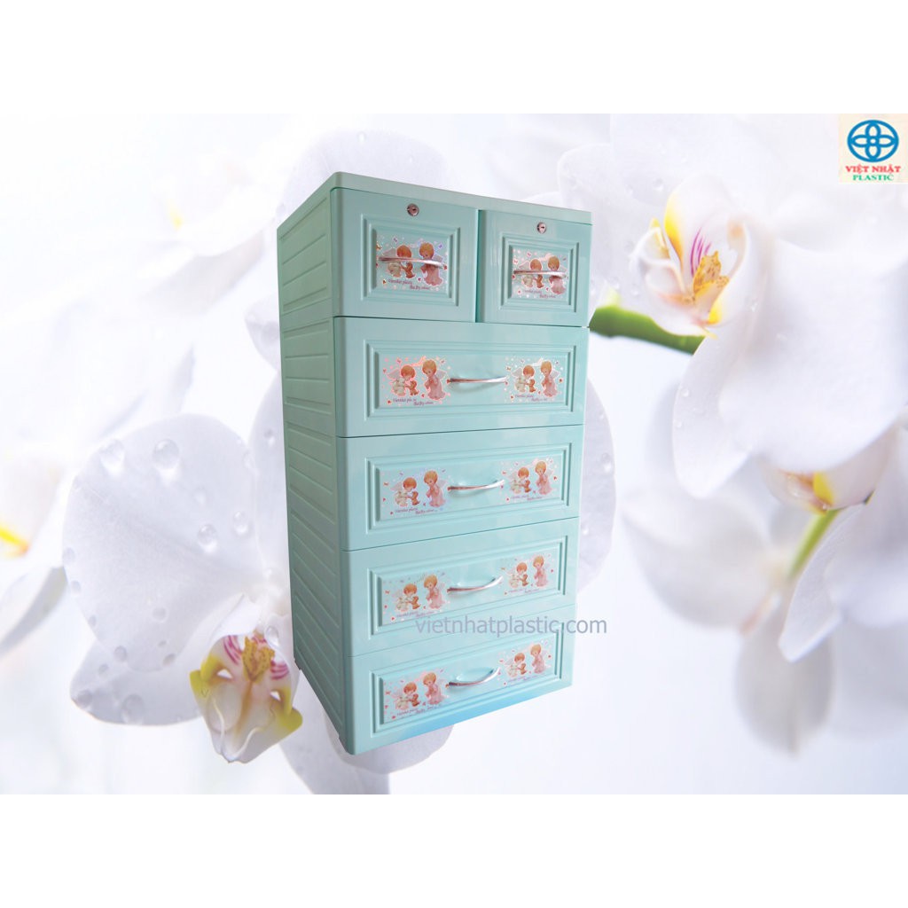 Tủ baby 3 tầng Việt Nhật cực sang, xinh tủ đựng quần áo